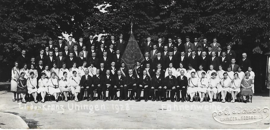 50. Jahre mit der Fahne 1. Juli 1928