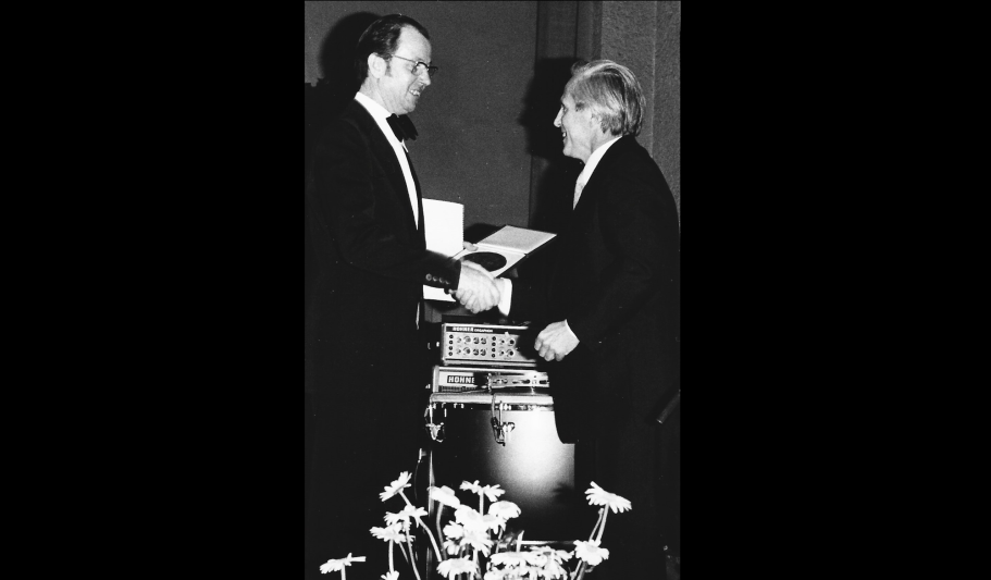 Überreichung der Zelter Plakete